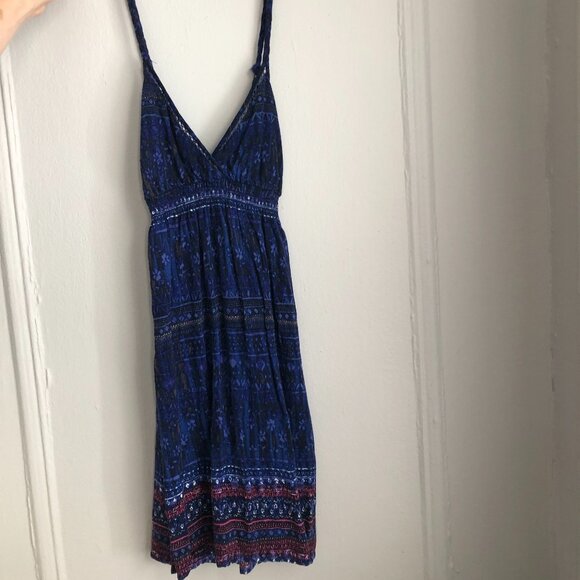 Ecote Boho Mini Dress - Picture 1 of 4